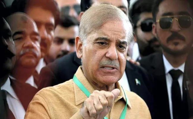 Pakistan PM Shehbaz Sharif rakes Kashmir in his inaugural speech - Sakshi