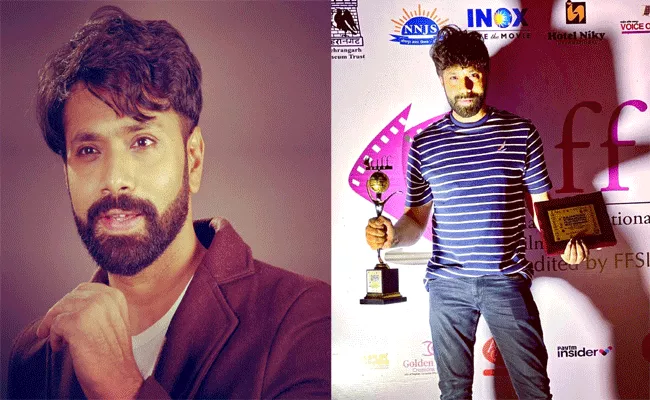 Aditya Om Wins Best Actor Award For Dahnam In 2 Film Festivals - Sakshi