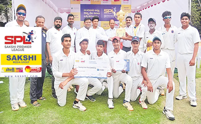 Sakshi Premier League: SPL Winners MLRIT and Gautam College