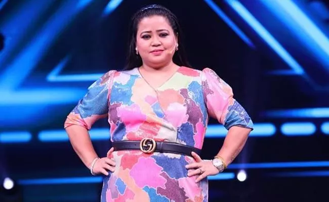 Comedian Bharti Singh Returns to Shoot Within 12 Days After Delivering Baby Boy - Sakshi