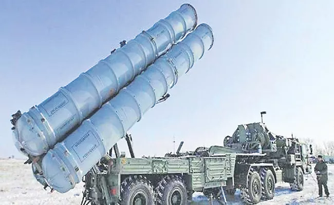 Russia Begins Supply Of S-400 Missile System To India - Sakshi