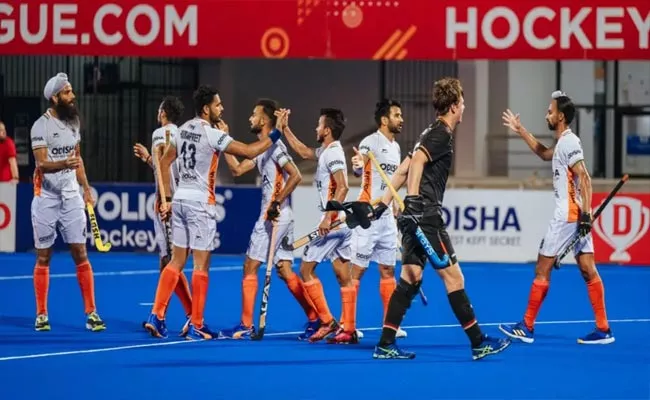 India Beat Germany 3-1 To End Home Stint On A High - Sakshi