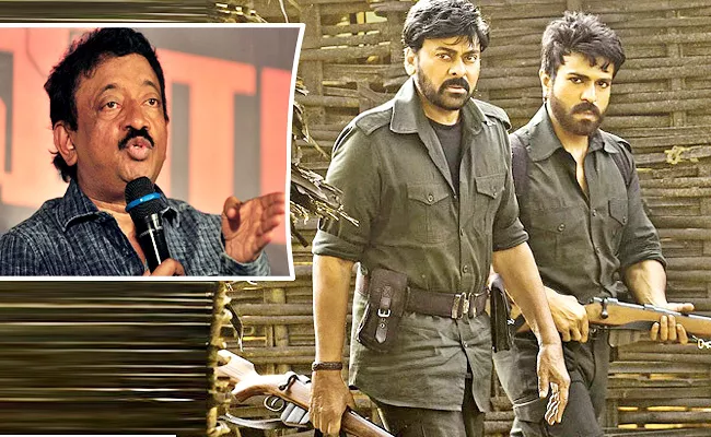 RGV Sensational Tweet About Chiranjeevi Ram Charan Promotional Video - Sakshi