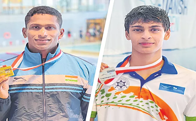 Danish Open: Sajan Prakash wins Gold, Vedaant Madhavan Wins Silver - Sakshi