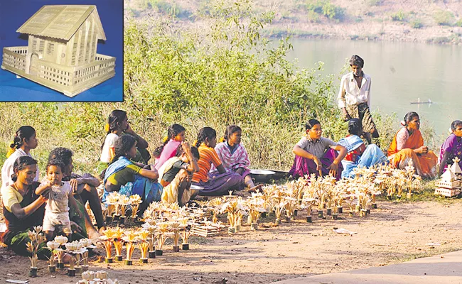 Attractive artefacts in Perantapalli West Godavari District - Sakshi