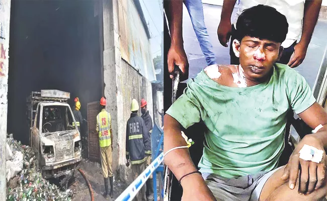 Hyderabad: Lone Survivor Of Bhoiguda Godown Fire Mishap Dies - Sakshi