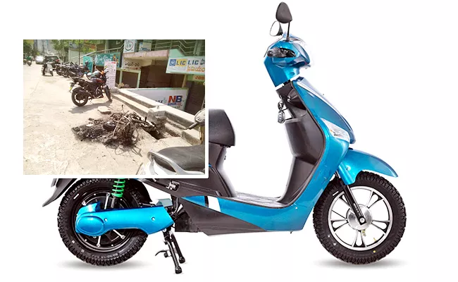 Electric Bike Explosion In Warangal - Sakshi