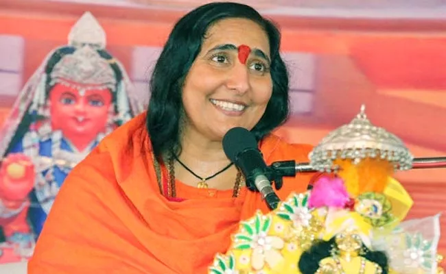 Sadhvi Ritambhara Controversial Comment In Uttar Pradesh - Sakshi