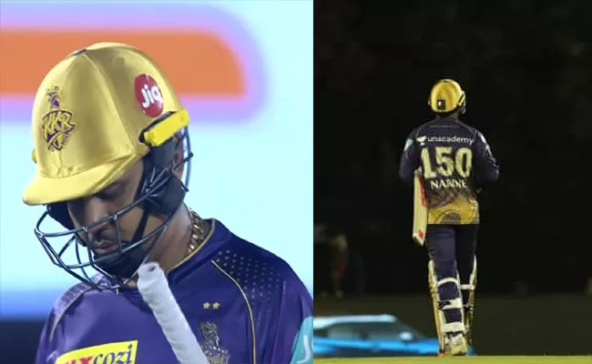 IPL 2022 Aaron Finch Mistake Made Sunil Narine Out Diamond Duck Vs RR - Sakshi