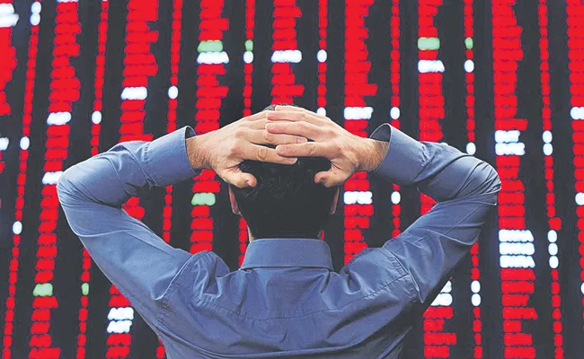 Sensex, Nifty Log Worst Day In Six Weeks - Sakshi