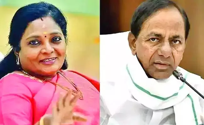 TS Governor Tamilisai Sensational Comments On CM KCR At Chennai - Sakshi