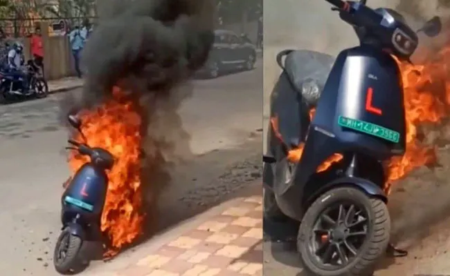 Why Electric Scooter Battery Fires What Said Makermax Founder - Sakshi