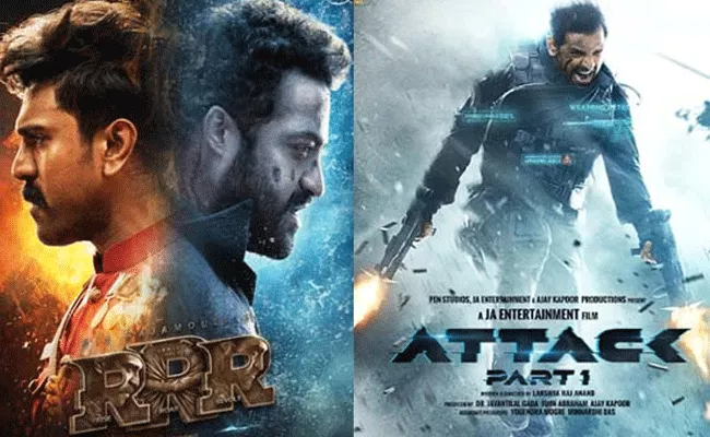 Netizens Compare John Abraham Attack Movie and RRR Movie Collections - Sakshi