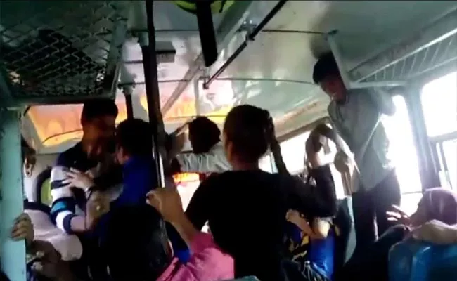 Man Booked For Harassing Woman On Bus At Kukatpally - Sakshi