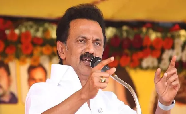 State parties, Congress, Left must unite against BJP says MK Stalin - Sakshi