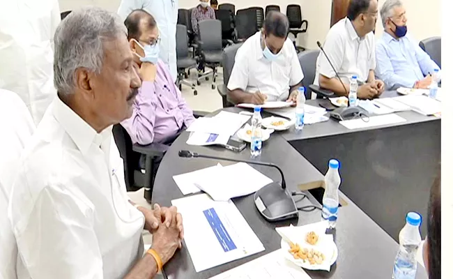 Minister Peddireddy Ramachandra Reddy Review On Department Of Mines - Sakshi