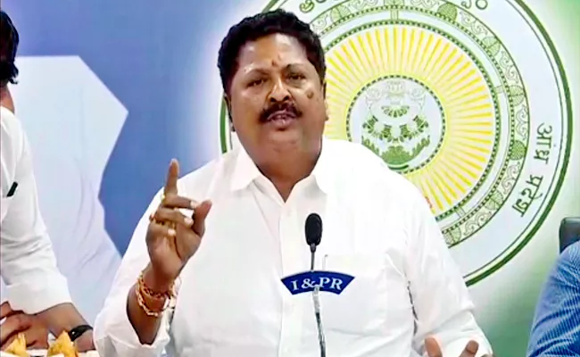 Karumuri Nageswara Rao Says TV Channels Rumors On Ration Distribution - Sakshi