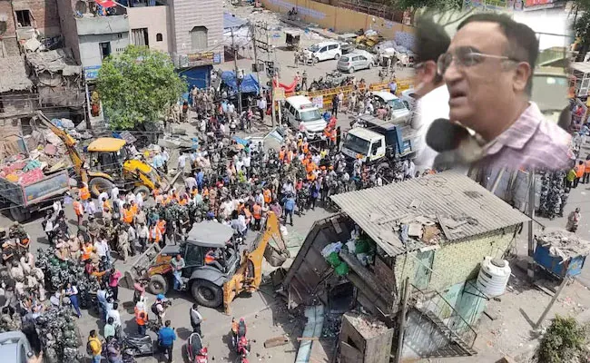 Congress Leaders Visit Jahangirpuri: Ajay Maken Says Sorry For Not Being There on Demolition Day - Sakshi