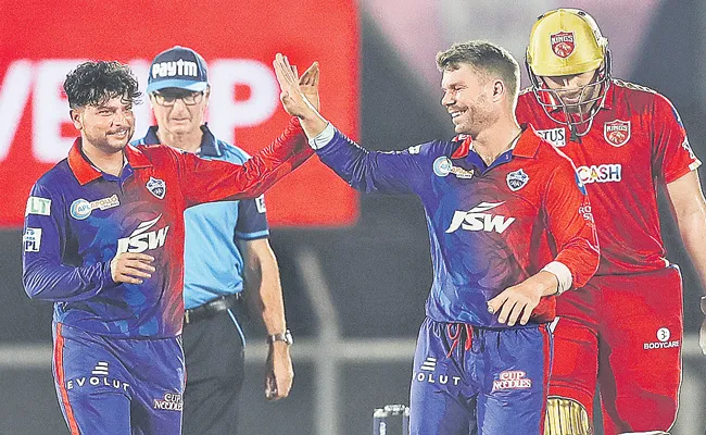 IPL 2022: Delhi Capitals beat Punjab Kings by nine wickets - Sakshi