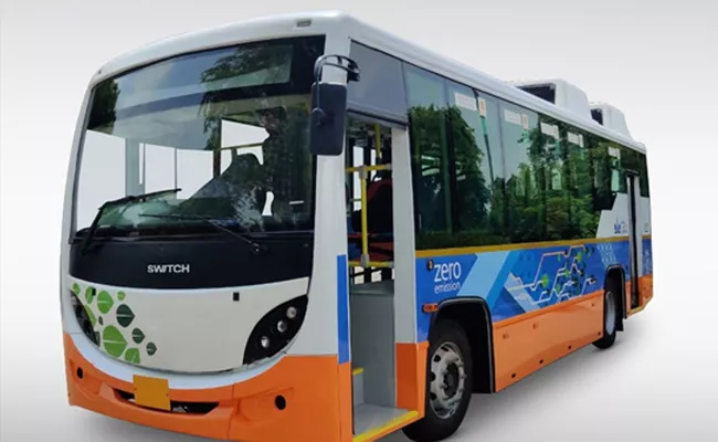 Hinduja Subsidiary Switch Mobility Inaugurate New Electric Bus For India - Sakshi