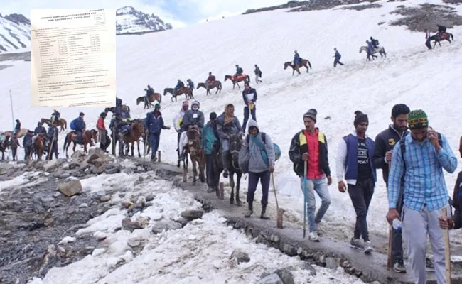 Amarnath Yatra 2022: Secunderabad Gandhi Hospital Issue Fitness Certificates - Sakshi