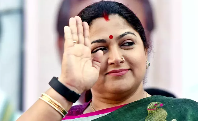 Actor Kushboo Rajyasabha BJP TamilNadu - Sakshi