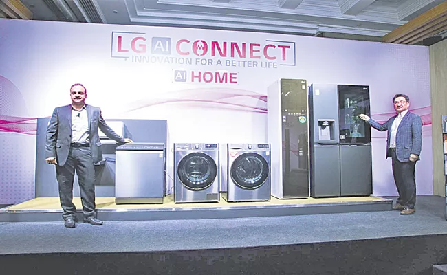 LG Launches New Home Appliances Range In India - Sakshi