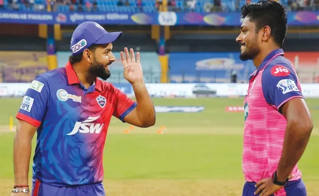 IPL 2022 DC Vs RR: Trolls On Sanju Samson Share Photo With Rishabh Pant - Sakshi