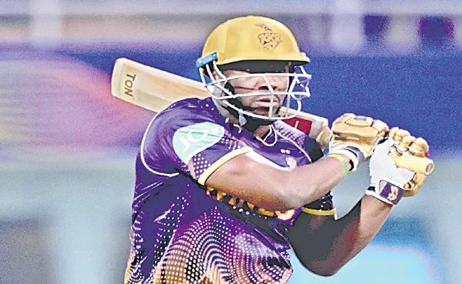 IPL 2022: Andre Russell all-round effort goes in vain as KKR lose against GT - Sakshi