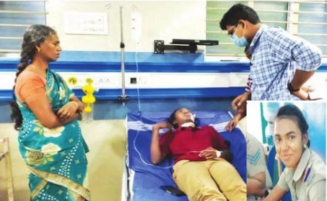 Rs 5 lakh Relief for Woman SI who was Stabbed in Nellai Tamil Nadu - Sakshi