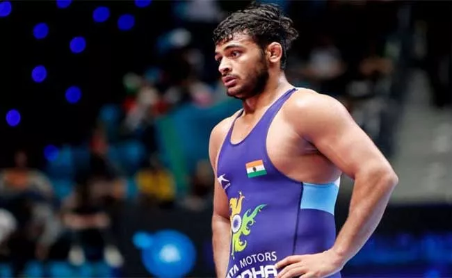 Deepak Punia Settles For Silver In Asian Wrestling Championship - Sakshi