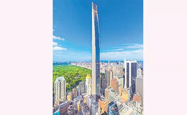 Steinway Tower: Worlds Skinniest Skyscraper Is Here In New York - Sakshi