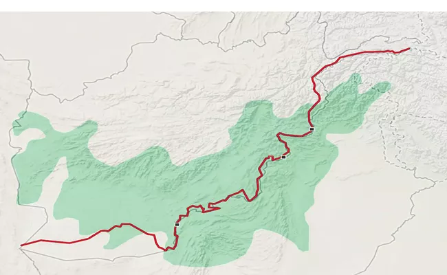 Durand line conflict: Taliban says Pakistan not allowed to fence the border - Sakshi