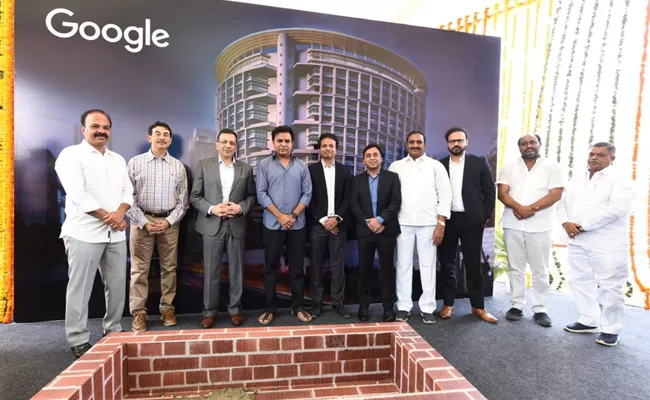 Telangana Govt Done MoU With Google New Campus - Sakshi