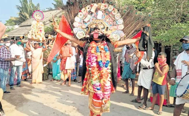 Kalika Devi Tradition Festival In Srikakulam District - Sakshi