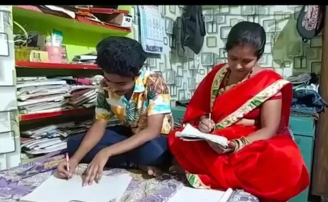 Mother And Son Write Tenth Exam Together Orissa - Sakshi