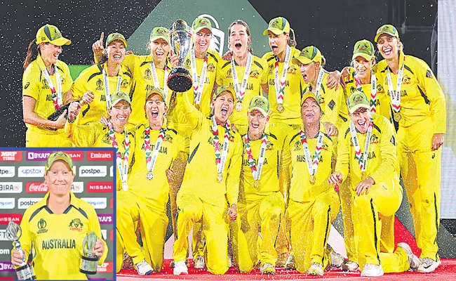 Australia beat England to win Womens Cricket World Cup - Sakshi