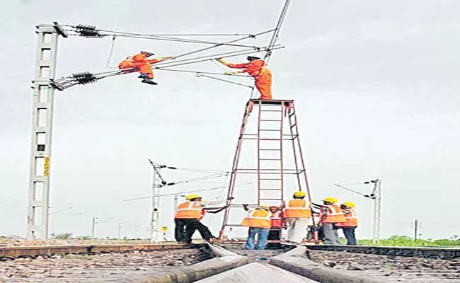 Indian Railways To Be Fully Electrified - Sakshi