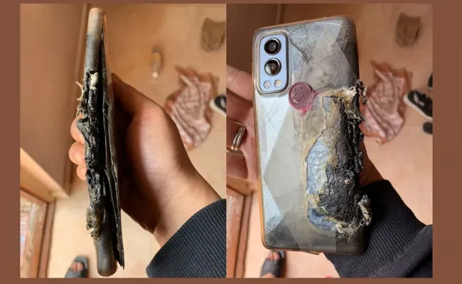 Oneplus Nord 2 Exploded During A Phone Call In New Delhi - Sakshi