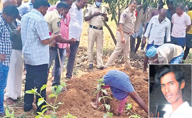 Young Man Assassination In Mango Orchard At Chittoor - Sakshi