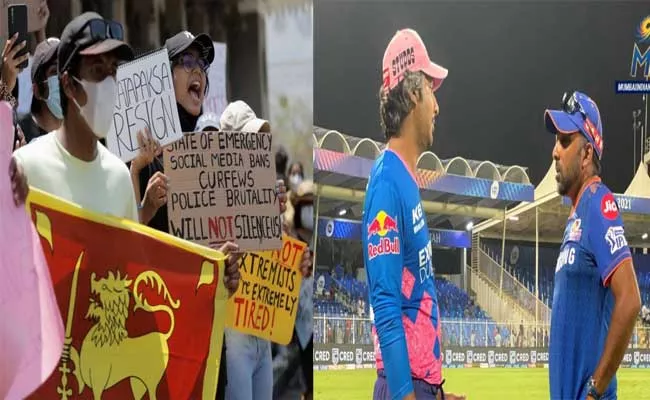 Top Sri Lanka Cricketers Back Anti Government Protests - Sakshi