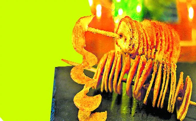 Recipes In Telugu: How To Make Potato Tornado - Sakshi