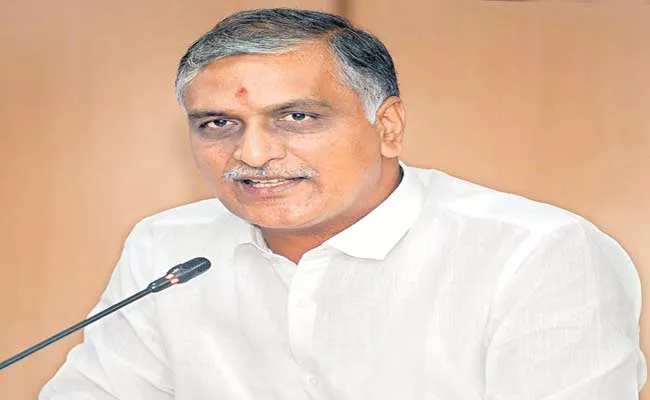 Minister Harish Rao Directed Doctors And Staff To Do Work On Time - Sakshi