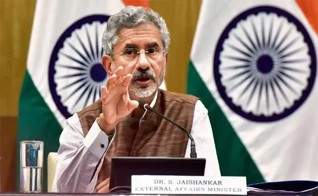 India Strongly Against Conflict in Ukraine: EAM Jaishankar - Sakshi