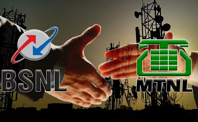 BSNL,MTNL Merger Deferred - Sakshi