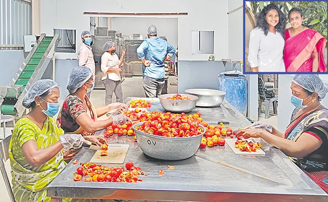 Keerthi Priya and her mother Vijaya Laxmi started Nurture Fields and empowering womens - Sakshi