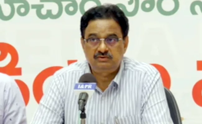 AP Govt Energy Energy Secretary Sridhar Responds On Power Cuts - Sakshi