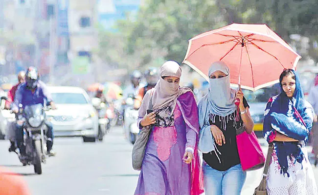 Telangana IMD Warns Temperature Rises 45 To 48 Degrees In May - Sakshi