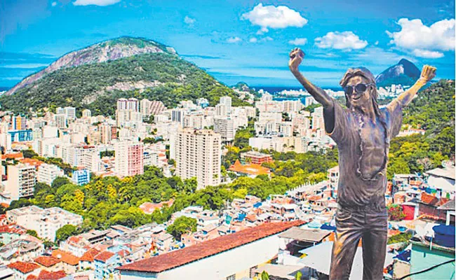 Special Story About Favela Santa Marta Steepest City In Brazil - Sakshi