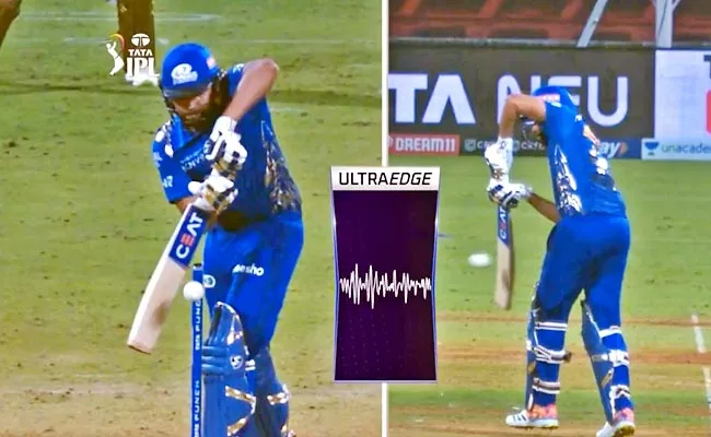 IPL 2022 Fans Troll 3rd Umpire Rohit Sharma Controversial Dismissal Vs KKR - Sakshi